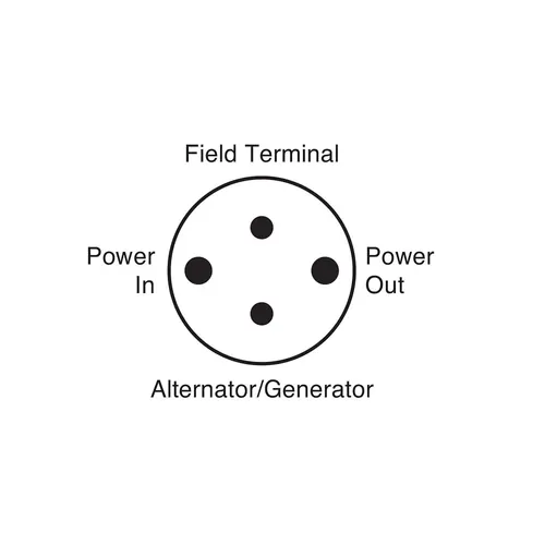 Narva Battery Master Switch Lever Type With Indexing Post With alternator/Generator Field Circuit
