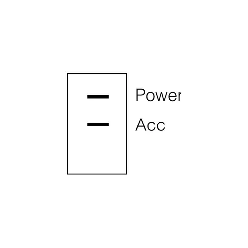 Narva Off/On Rocker Switch