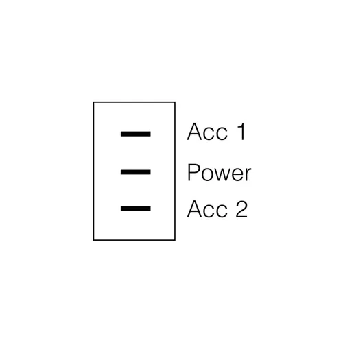 Narva On/Off/On Rocker Switch