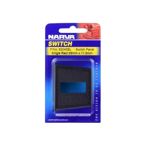 Narva Switch Panel Single Rectangle Blister pack 1