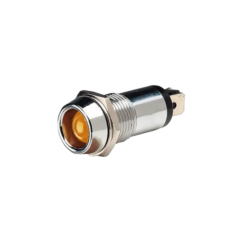 Narva 24 Volt Chrome Pilot Lamp With Amber LED