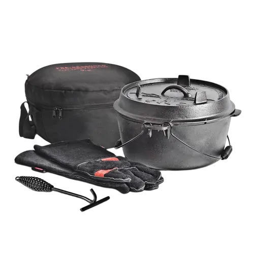 Campfire Camp Oven Set 9 Quart Duo-Lid Pack