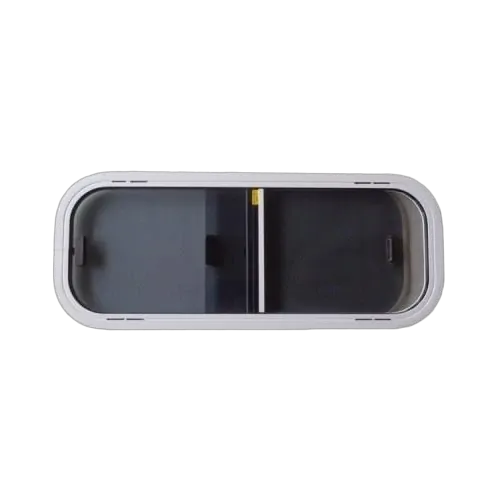 Aussie Traveller Sliding Window 300 x 900 White WS18F