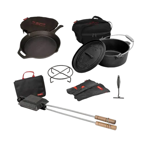 Campfire Flinders 9 Piece Cast Iron Set