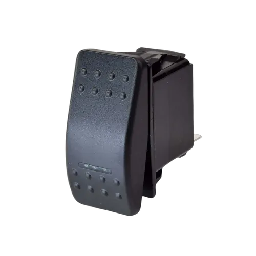 Narva Switch Rocker Off/Mom On Gn 12/24V LED