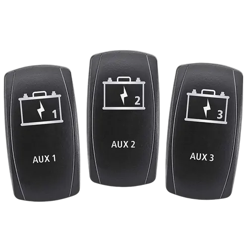 Narva Actuator Panel: Aux 1/Aux 2/Aux 3