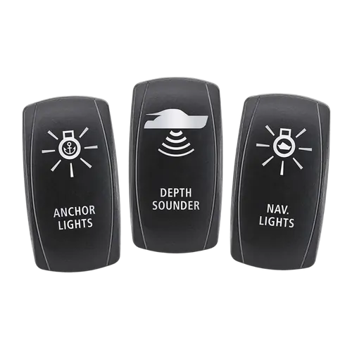 Narva Actuator Panel: Anchor Lights/Depth Sounder/Nav Lights
