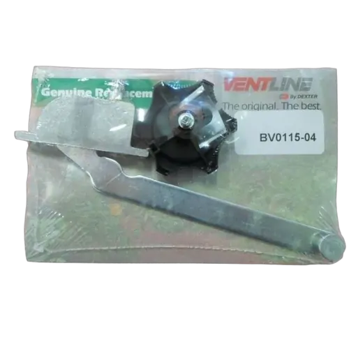 Ventline Dexter / Ventline Operator, Short Shaft (Old, Spring Locking Clip) w/ Crank. 0016175