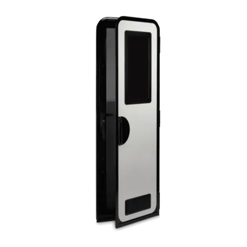 Milenco Columbia Door Medium White/Black Frame LH (1750 x 622mm). Mil5128