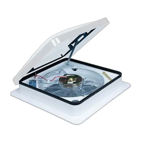 Dometic Fantastic Vent 3350 w/ White Arched Lid