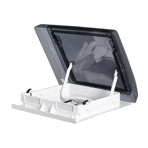 Coast To Coast Skymaxx Plus 400 x 400mm Skylight w/ Internal Blind & Led (23/60mm). 00-97510Ia