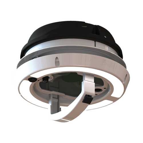 MaxxAir Maxxfan Dome Plus With LED & Sleeve - Black. 00-03810B