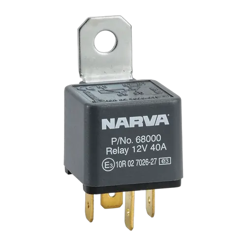 Narva 12V 40A Normally Open 4 Pin Relay (Blister Pack Of 1)