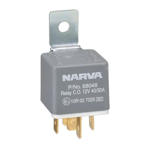 Narva 12V 40A/30A Change-Over 5 Pin Relay With Diode