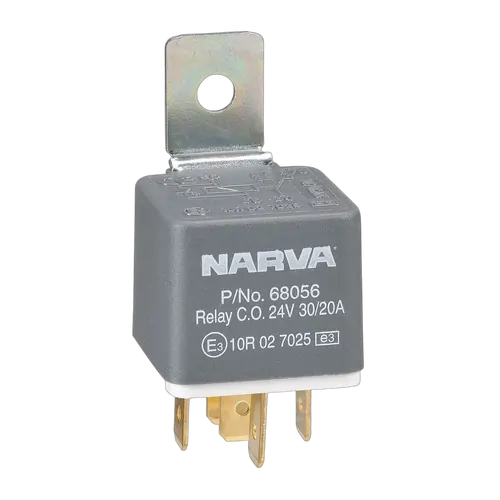 Narva 24V 30A/20A Change-Over 5 Pin Relay With Diode