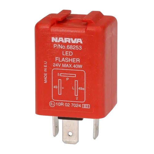 Narva 24 Volt 3 Pin LED Electronic Flasher With Pilot