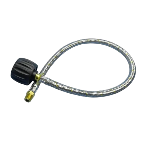 Bromic SS Type 27 Pigtail LCC27 Class 7/16 6mm/450mm Unf. 6LCC270450Fla