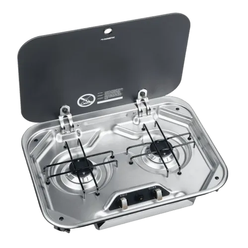 Dometic 2 Burner Gas Cooktop S/Steel (480 X 370mm)