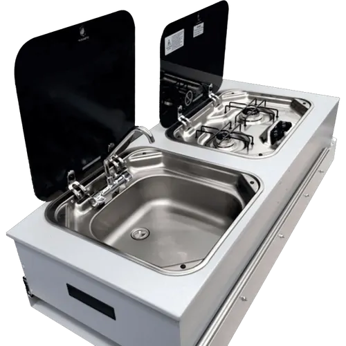 Coast To Coast Kitchen Pro Sliding Combo Unit - P/Coated & Smev Equipped. D34005