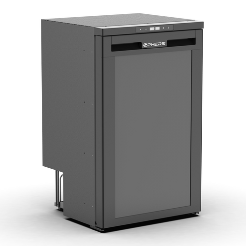 Sphere 83L Upright DC Compressor Fridge - UCF83R - RH | 485x455x790mm