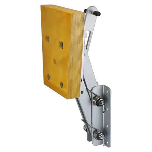 Outboard Motor Bracket 30Kg Max Anodized Aluminium W/ Wood Pad