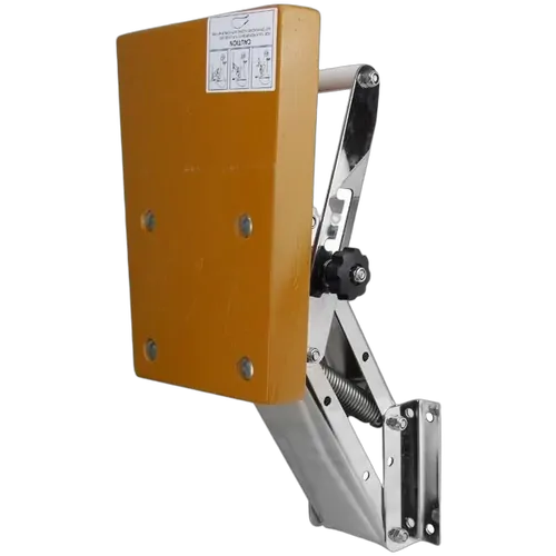 Outboard Motor Bracket Stainless Steel 30Kg Max Stainless Steel W/ Plywood Pad