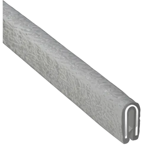 Edge Trim 3.2mm 50m Grey PVC - Aluminium