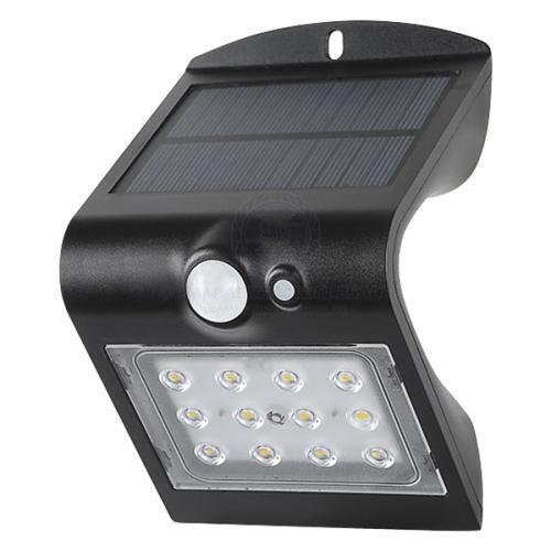 Relaxn LED Wall Light Black Smart Solar With Sensor