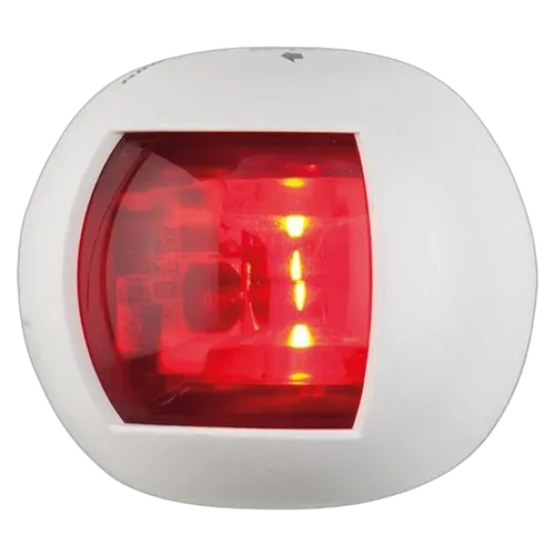 Led Navigation Light (Red) Port 112.5 Orsa White Housing (Each) 12/24V