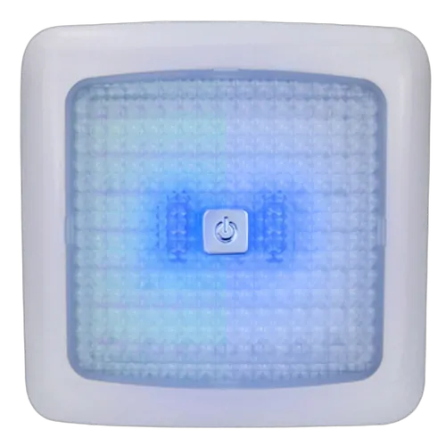 Relaxn White Frame With White/Blue LED Ceiling Light