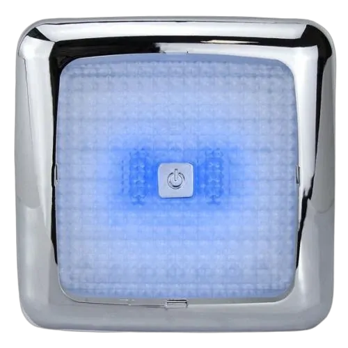 Relaxn LED Ceiling Light Chrome White/Blue 12V