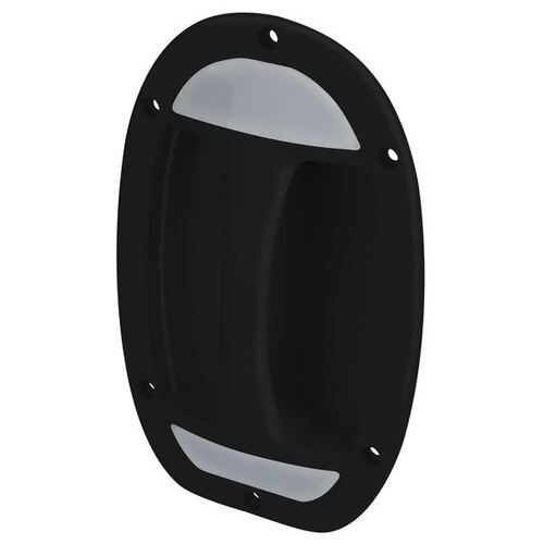 Relaxn Black Door Handle With Led Light