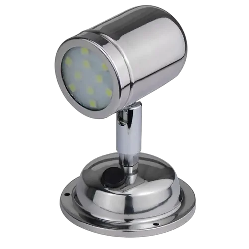 Led Bunk (Reading Light) Stainless Steel Cool White With Switch 10-30V Ac/Dc