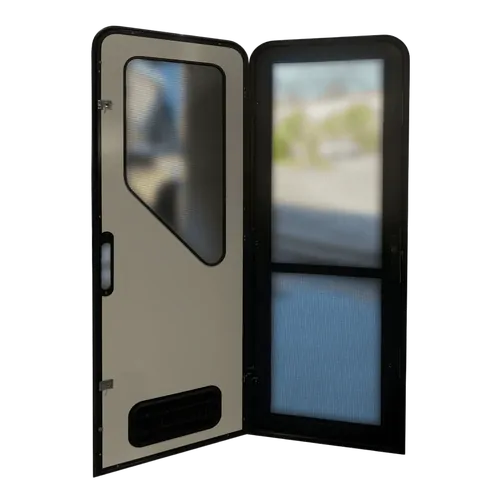 Aussie Traveller Door DC 1908 x 762 Radius Top LHH White