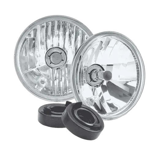 Narva Halogen Headlamp - H4 Conversion Kit - 5 3/4" High/Low Beam Free Form