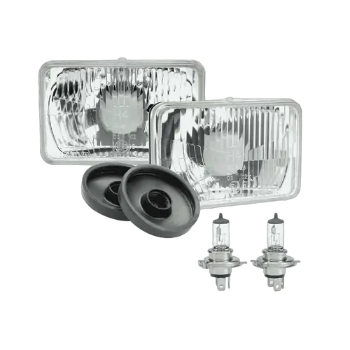 Narva Halogen Headlamp Conversion Kit - 165 X 100mm High/Low Beam Free Form