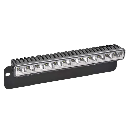 Narva Explora LED Light Bar 14" Inch Single Row & License Plate Bracket