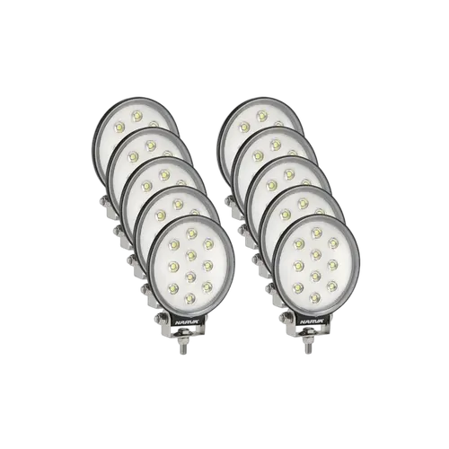 Narva 9-33V LED Work Lamp Flood Beam (Bulk Pack Of 10)