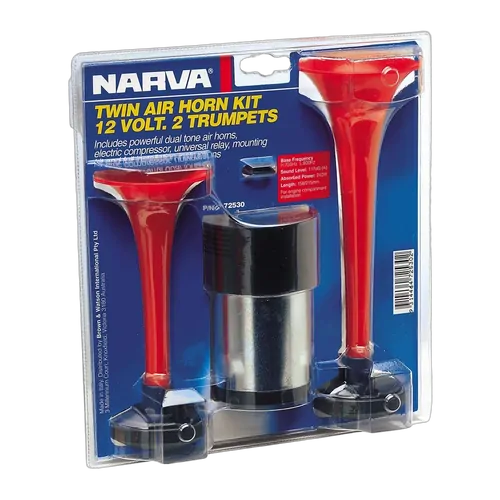 Narva 12 Volt Twin Air Horn Kit