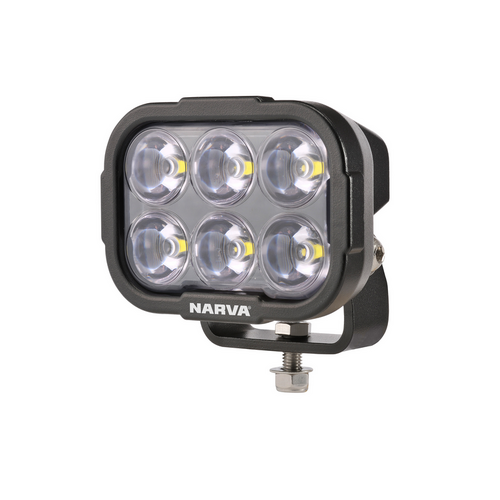 Narva 9-33 Volt Heavy-Duty Led Work Lamp, Flood Beam - 6 X 8W