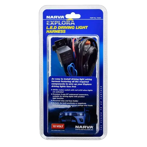 Narva 12V Explora 175 Driving Light Harness
