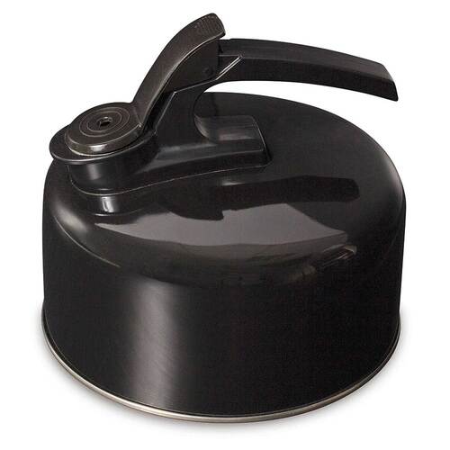 Campfire 2L Stainless Steel Whistling Kettle - Black