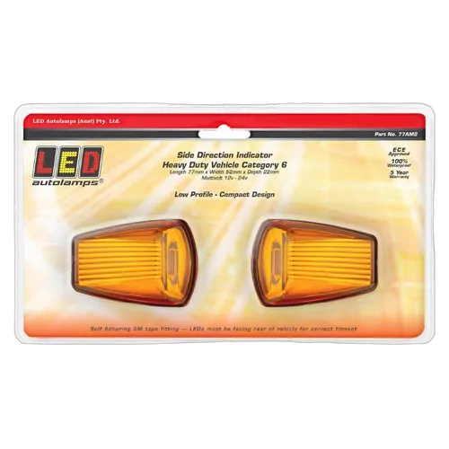 Side Direction Indicator 77AM2 (Twin Pack)
