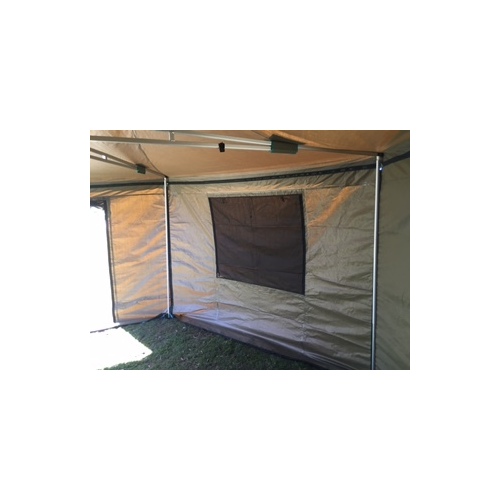 30 Second Wing Awning Wall With Window - Large 2.7m