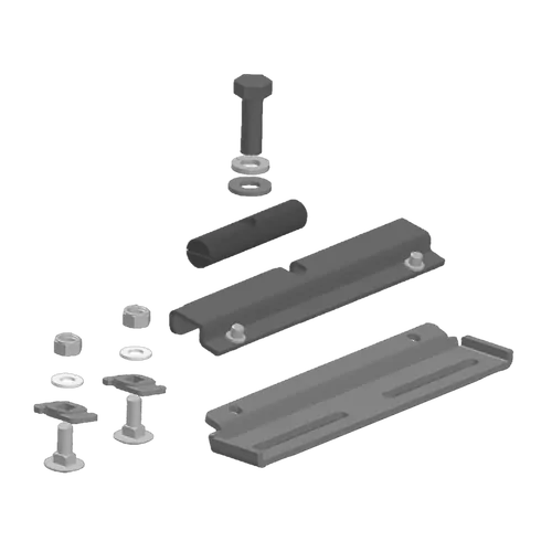 LockNLoad Gutter Mount Leg to Track Adapter