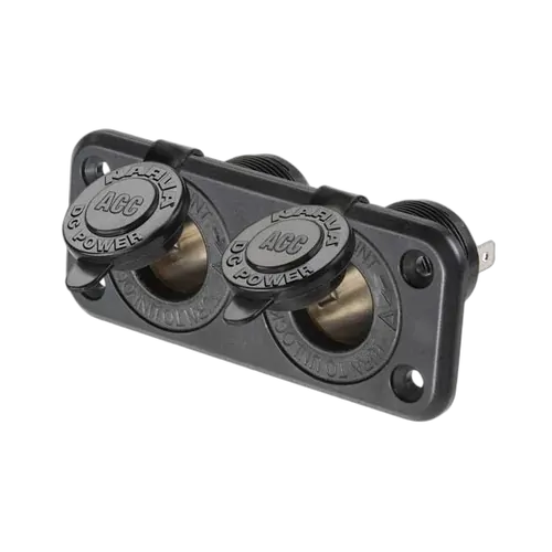 Narva Heavy Duty Twin Accessory Socket