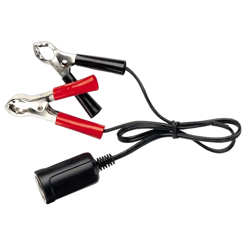 Narva Battery Clips With Extended Lead & Accessory Socket