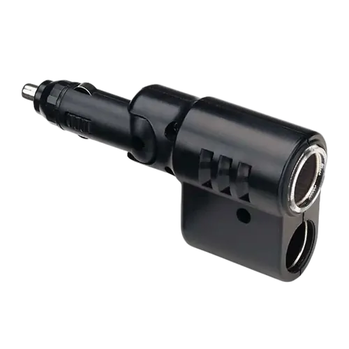 Narva Cigarette Lighter Plug With Adjustable Twin Accessory Sockets