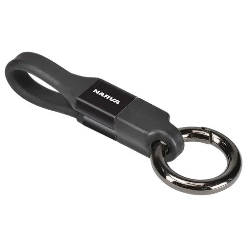 Narva Micro USB & Lightning Dual Faced Keyring Cable (Blister Pack Of 1)