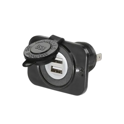 Narva Heavy-Duty Dual USB Socket